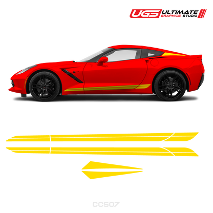 Corvette Door Accent Stripe