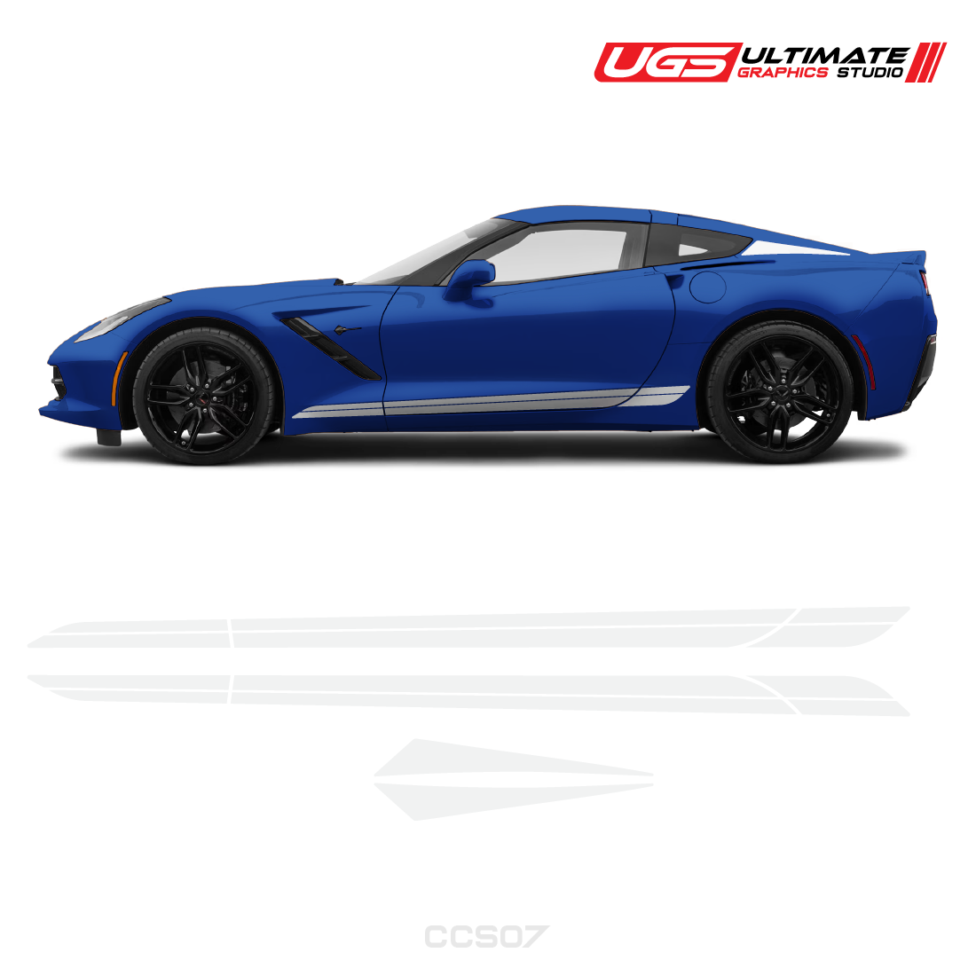 Corvette Door Accent Stripe