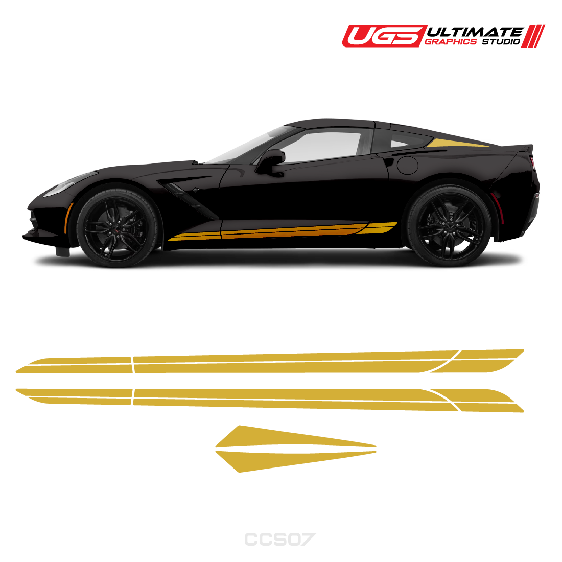 Corvette Door Accent Stripe