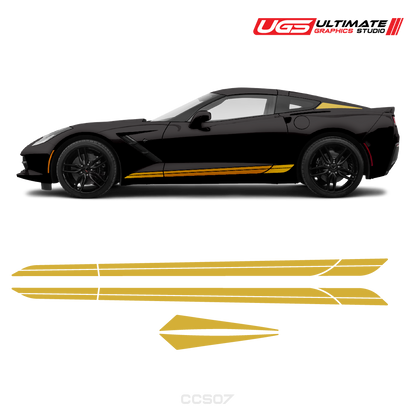 Corvette Door Accent Stripe