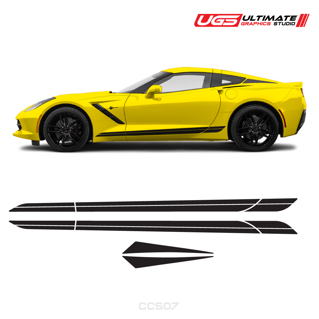 Corvette Door Accent Stripe