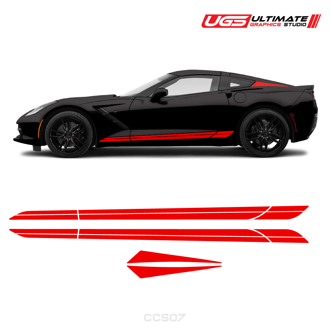 Corvette Door Accent Stripe