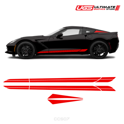 Corvette Door Accent Stripe