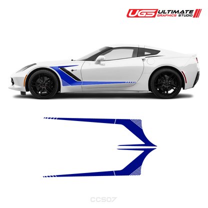 Corvette Side Accent Graphics