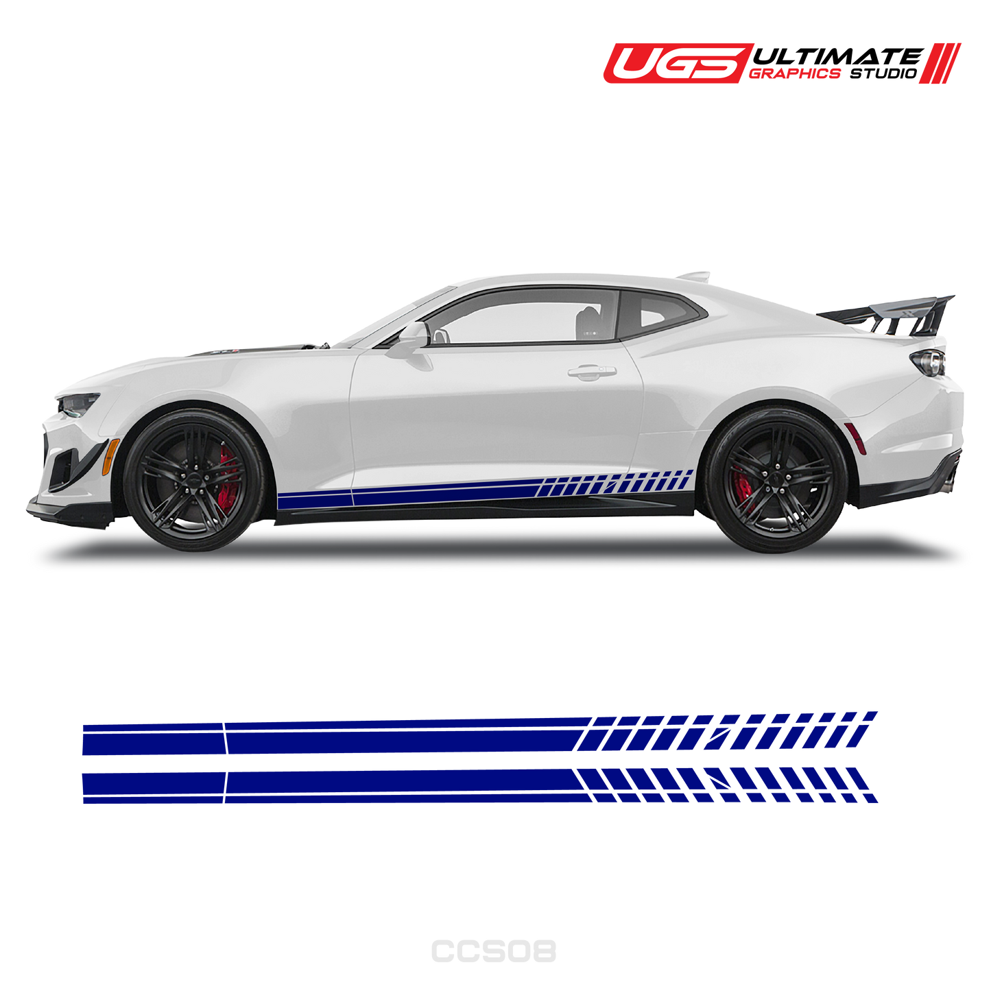 Chevrolet Camaro Side Skirt Graphics