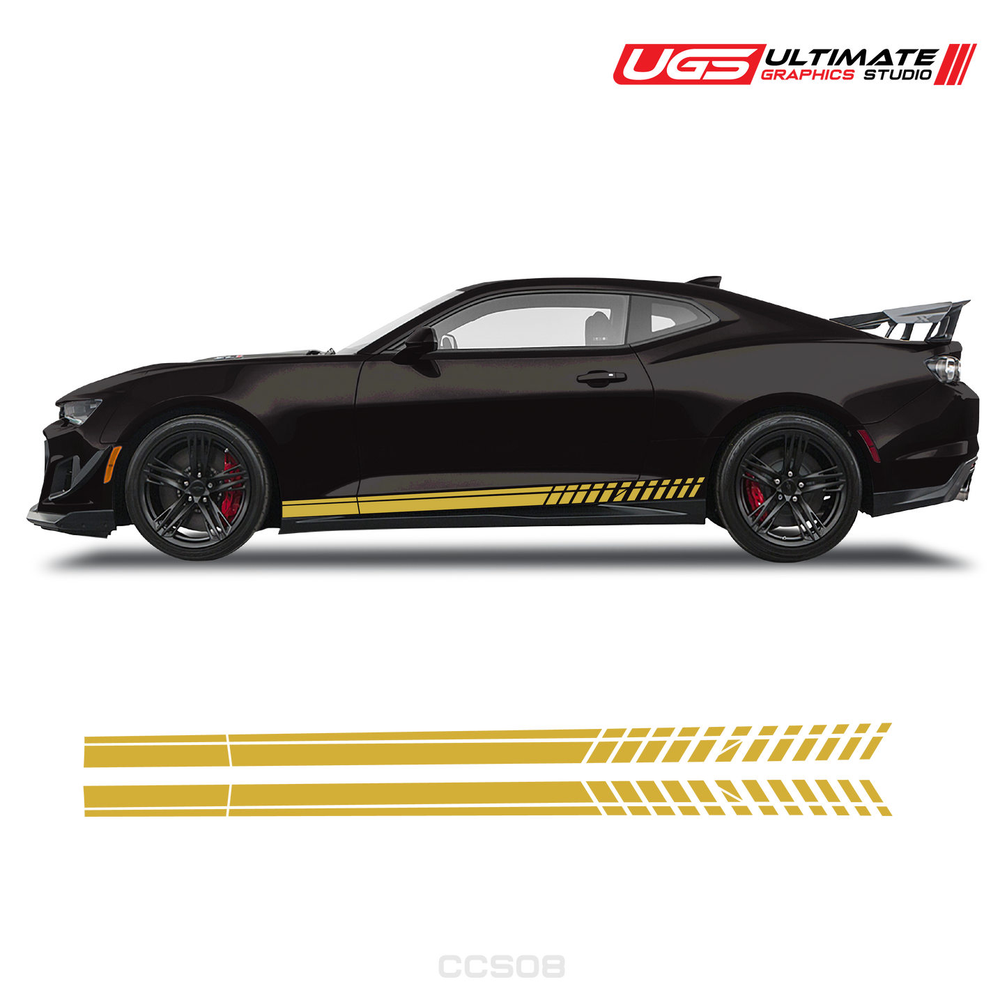 Chevrolet Camaro Side Skirt Graphics