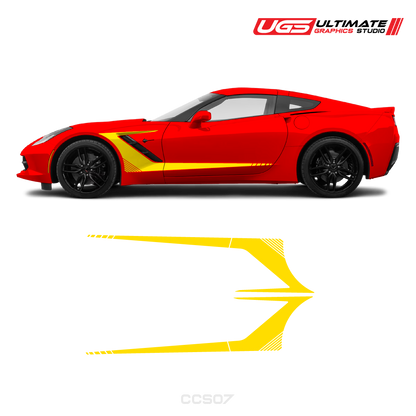 Corvette Side Accent Graphics