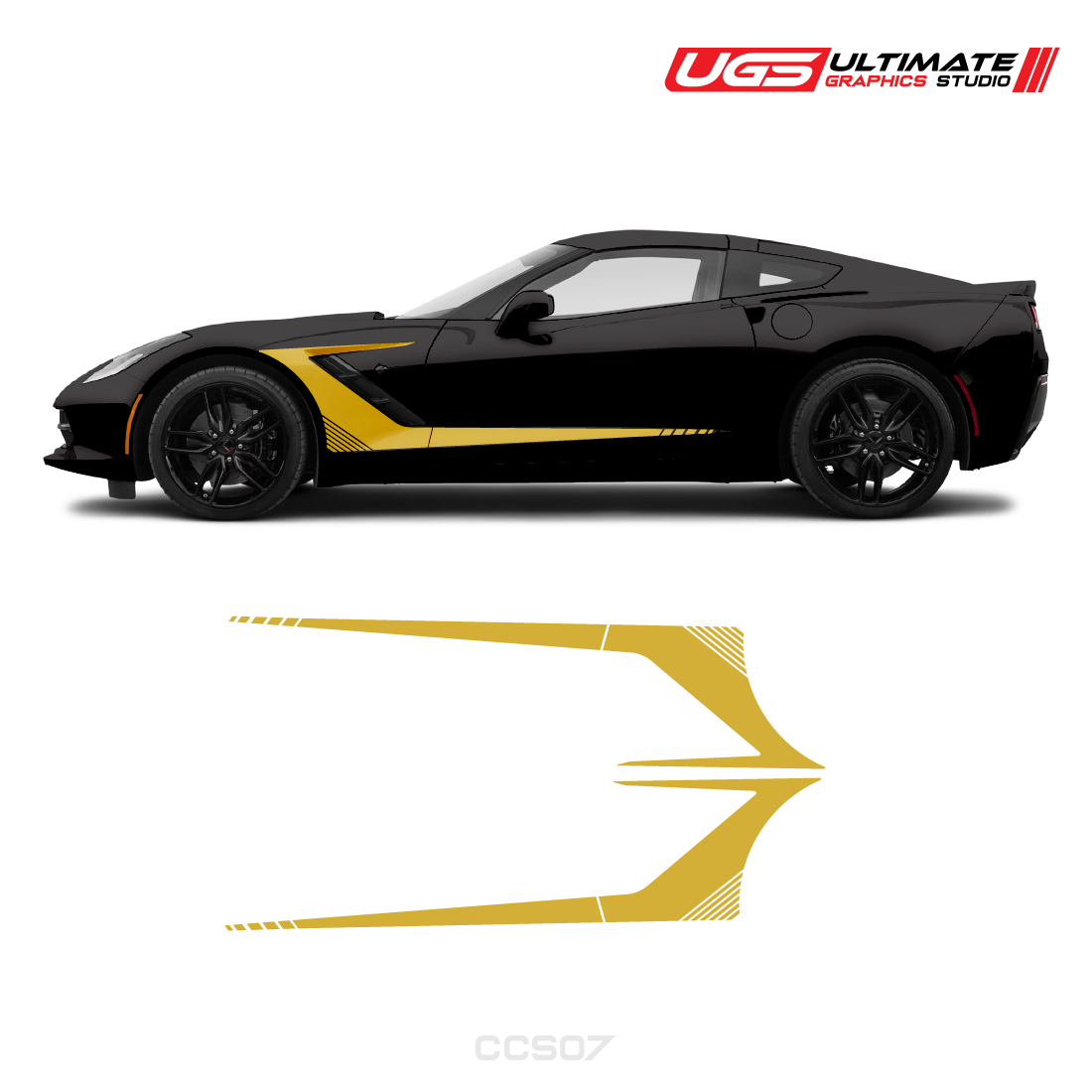 Corvette Side Accent Graphics