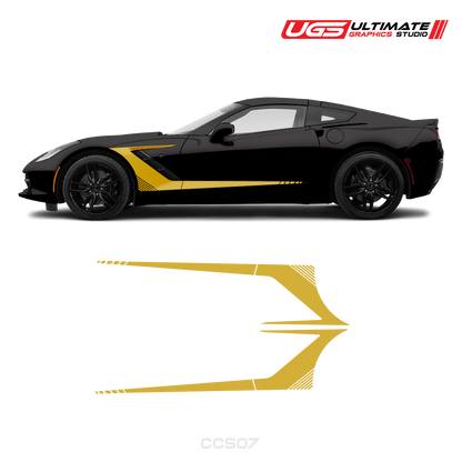 Corvette Side Accent Graphics