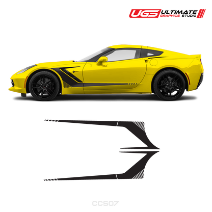 Corvette Side Accent Graphics