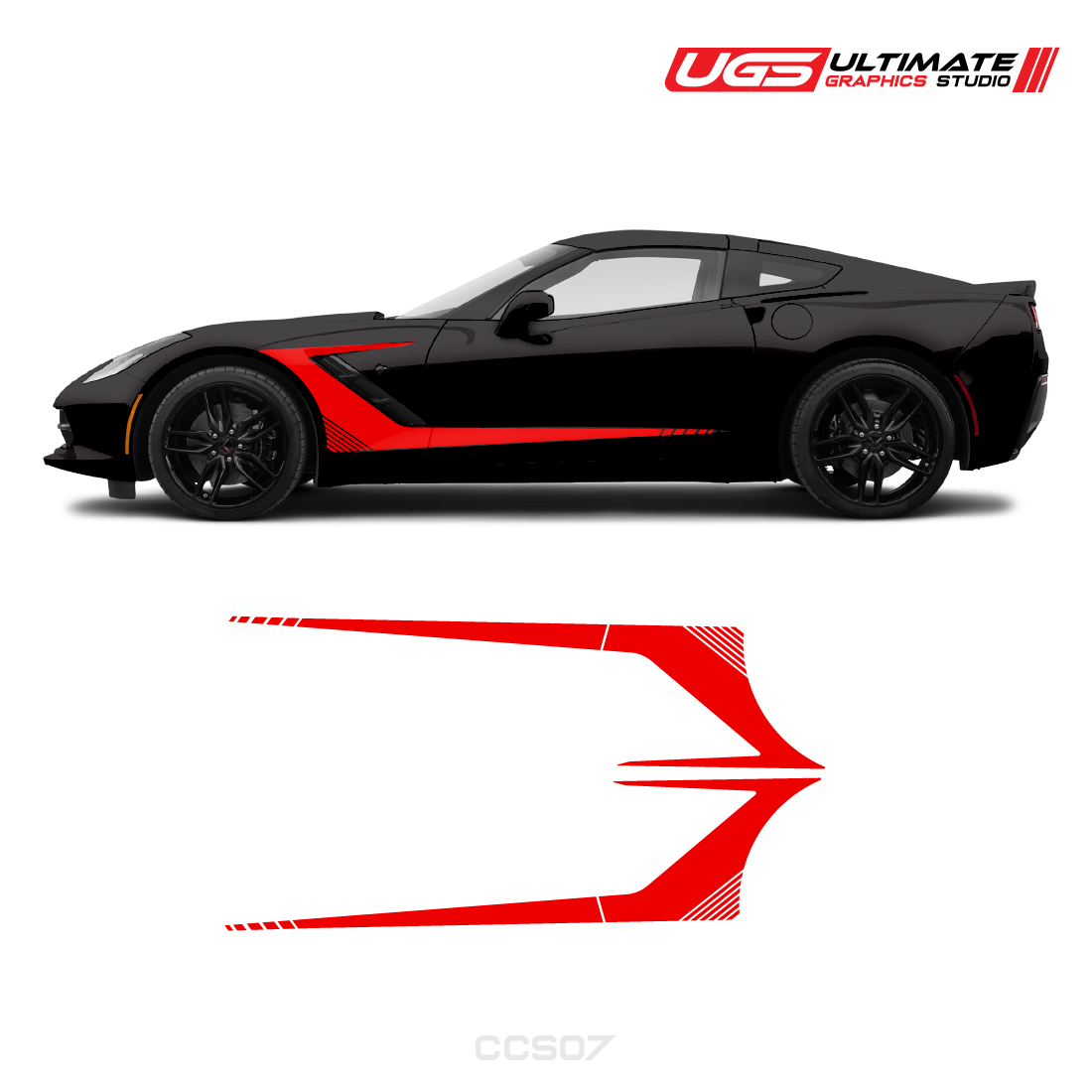 Corvette Side Accent Graphics