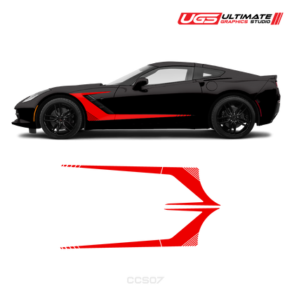 Corvette Side Accent Graphics