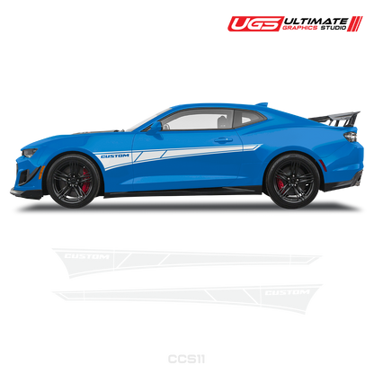Chevrolet Camaro Side Custom Graphics Stripe