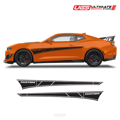 Chevrolet Camaro Side Custom Graphics Stripe