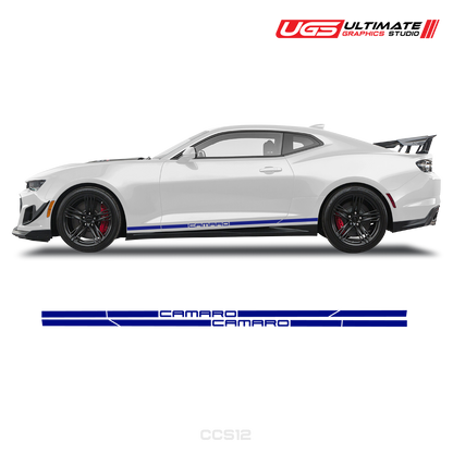 Chevrolet Camaro Double Stripe Graphics 1 Color