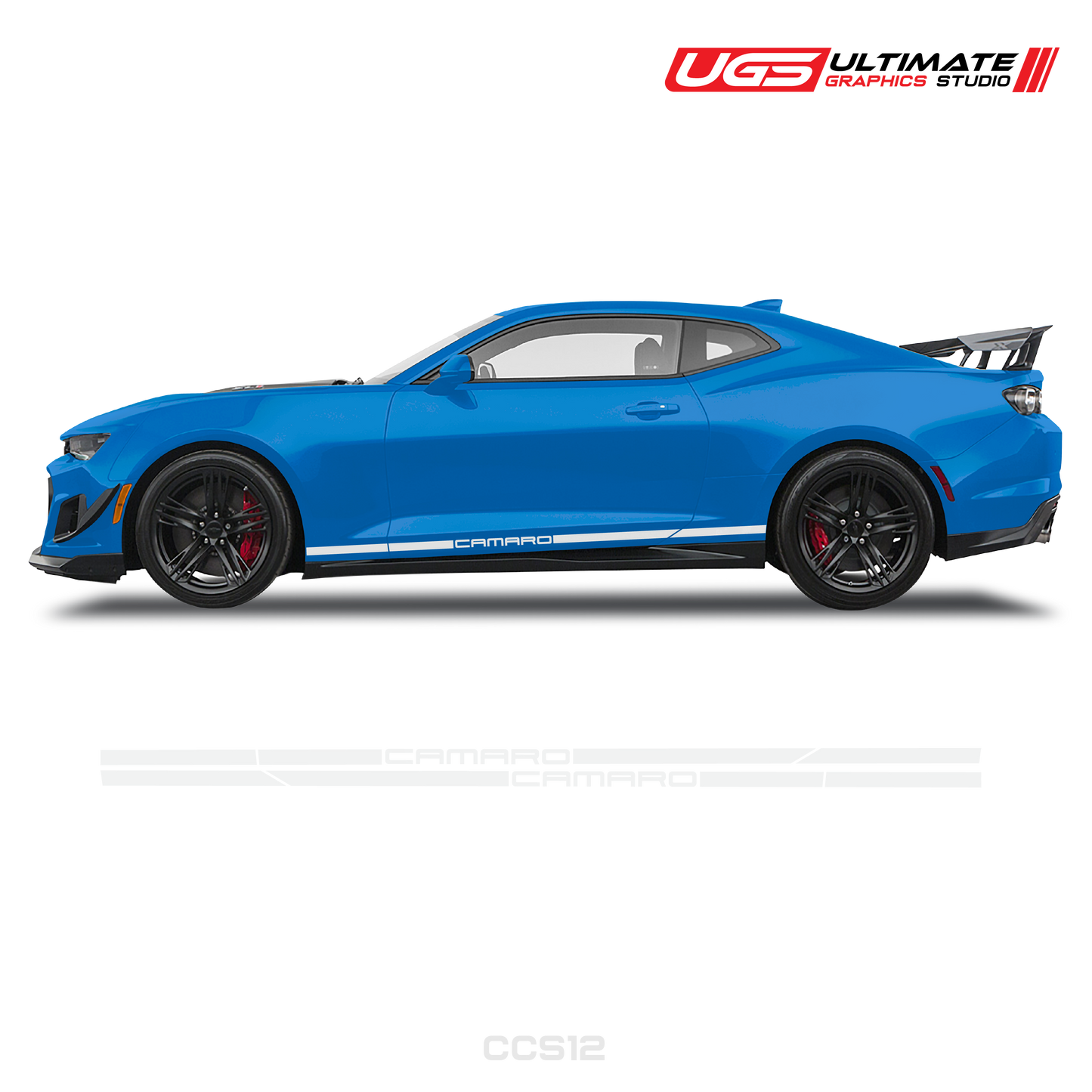 Chevrolet Camaro Double Stripe Graphics 1 Color