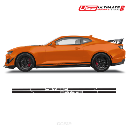 Chevrolet Camaro Double Stripe Graphics 1 Color