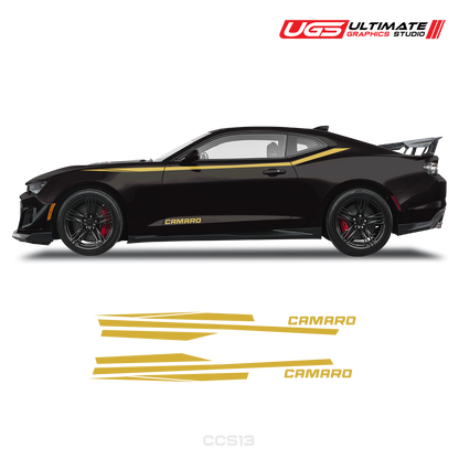 Chevrolet Camaro Tribal Side Graphics