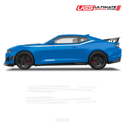 Chevrolet Camaro Tribal Side Graphics