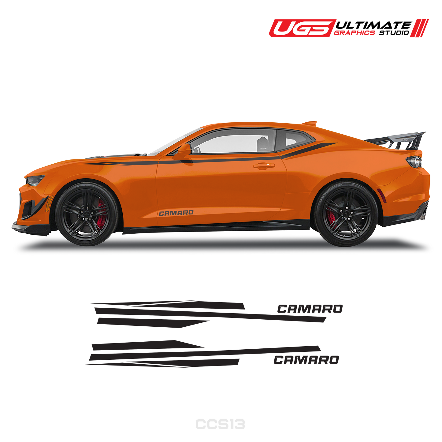 Chevrolet Camaro Tribal Side Graphics