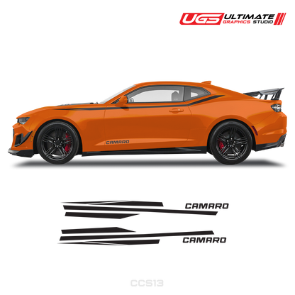 Chevrolet Camaro Tribal Side Graphics