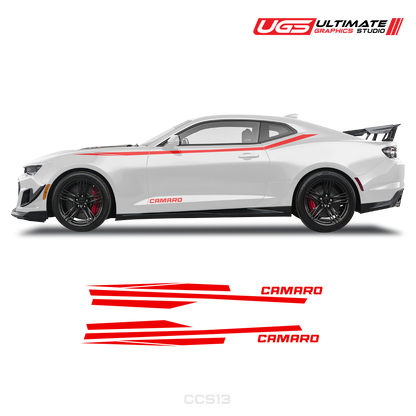 Chevrolet Camaro Tribal Side Graphics