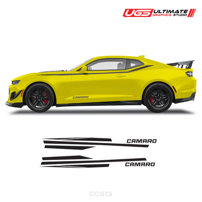Chevrolet Camaro Tribal Side Graphics