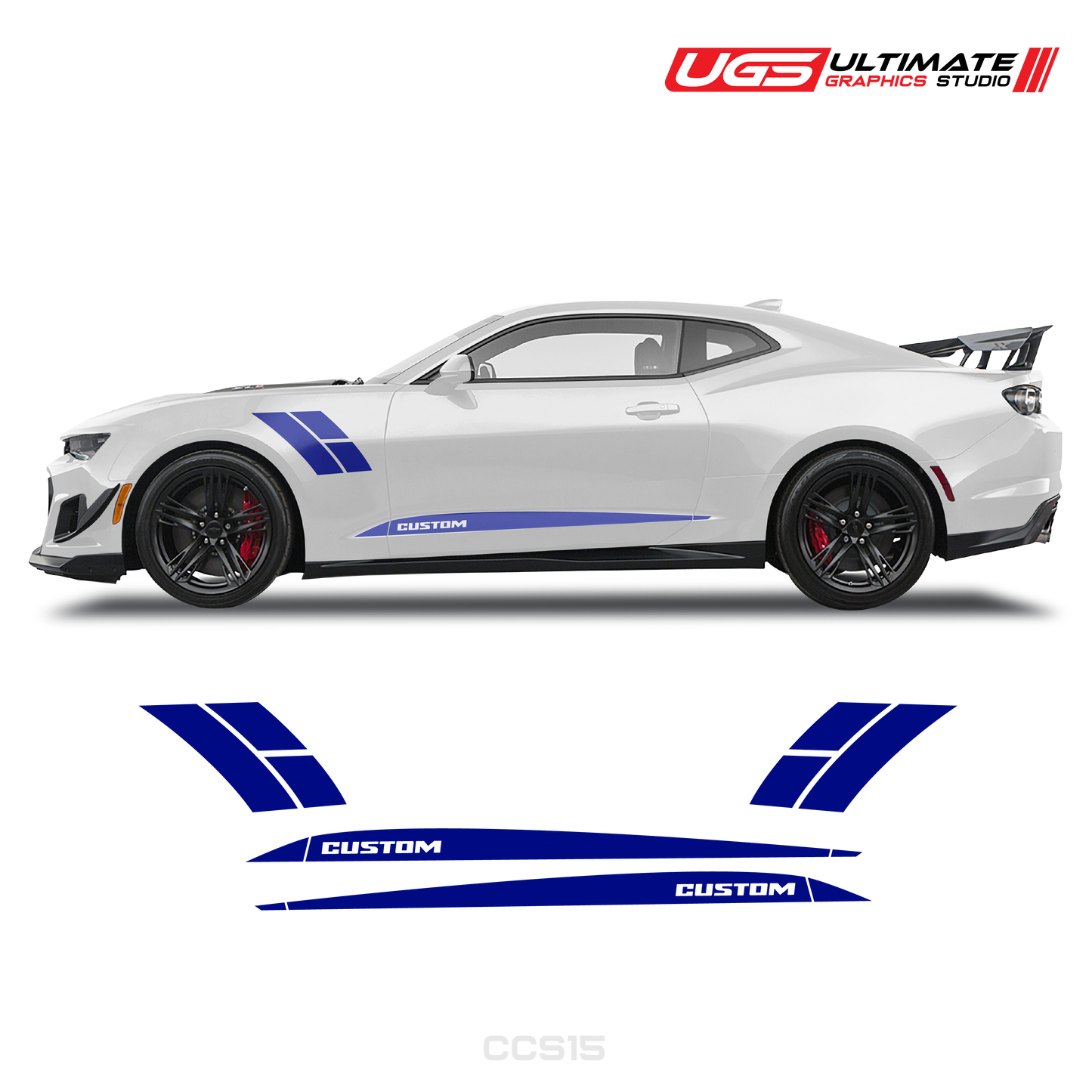 Chevrolet Camaro Side Accent Stripes & Rocker Panel Side Stripes