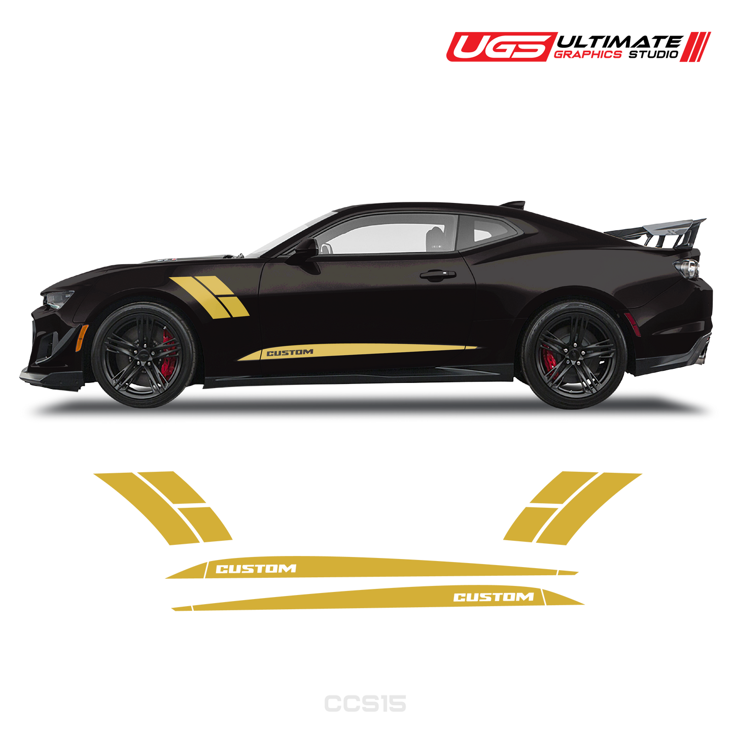 Chevrolet Camaro Side Accent Stripes & Rocker Panel Side Stripes