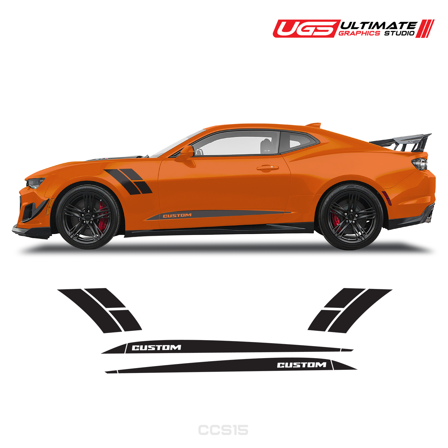 Chevrolet Camaro Side Accent Stripes & Rocker Panel Side Stripes