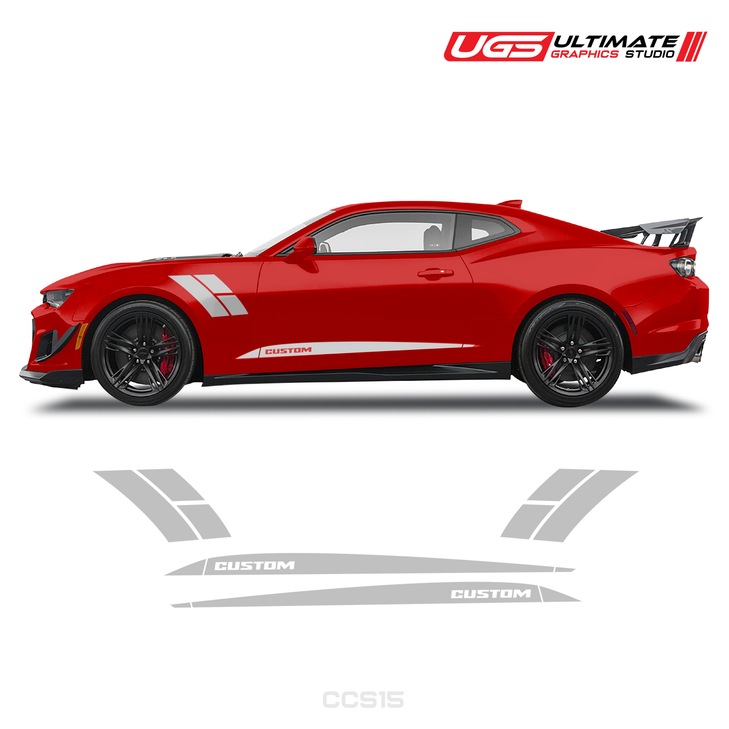 Chevrolet Camaro Side Accent Stripes & Rocker Panel Side Stripes