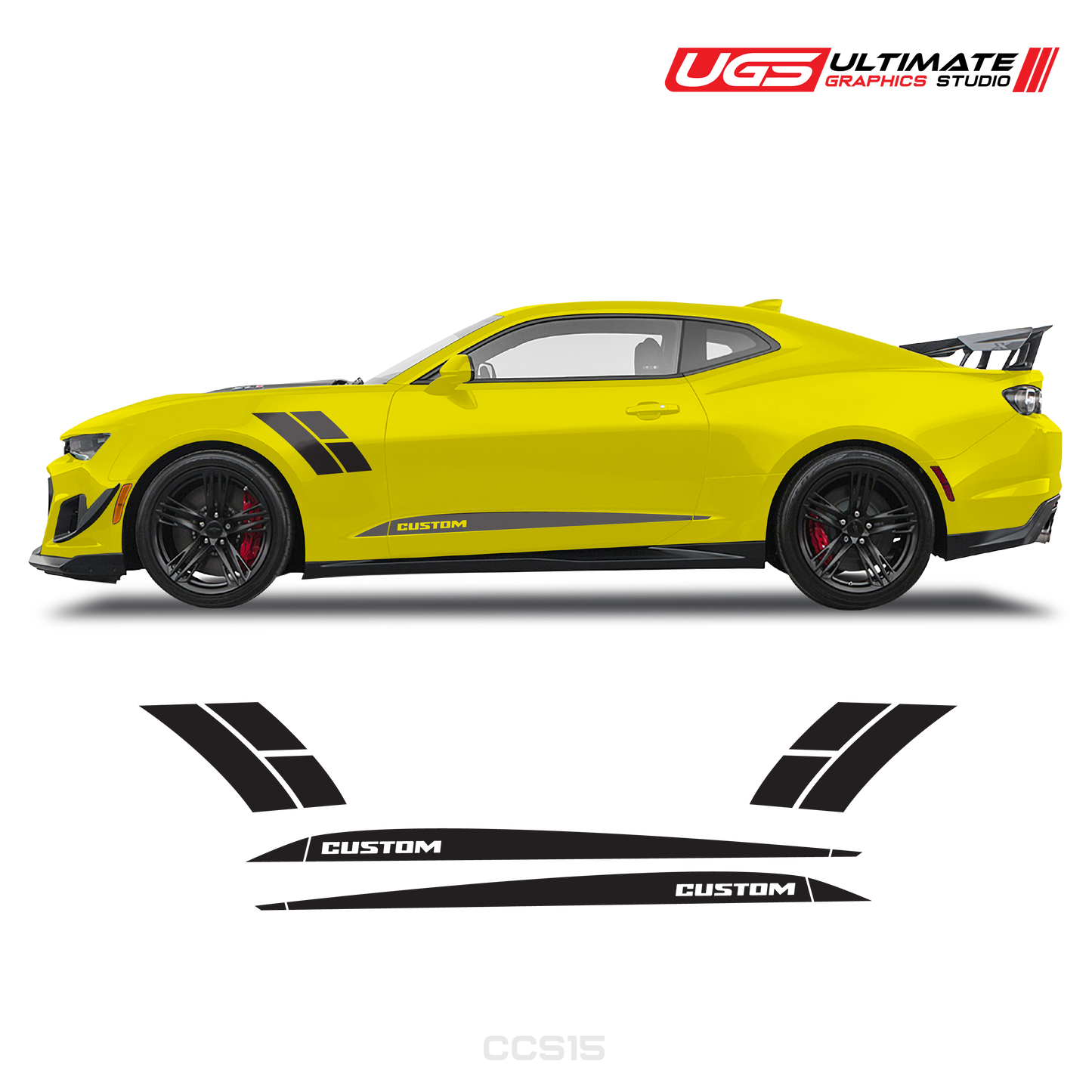 Chevrolet Camaro Side Accent Stripes & Rocker Panel Side Stripes