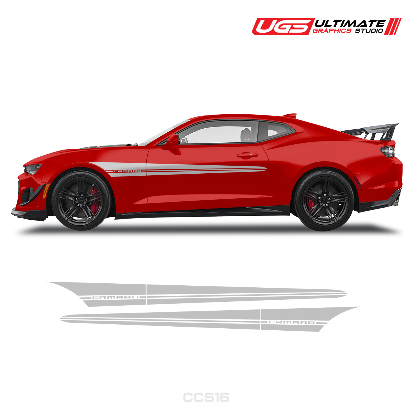 Chevrolet Camaro Side Racing Accent Stripes