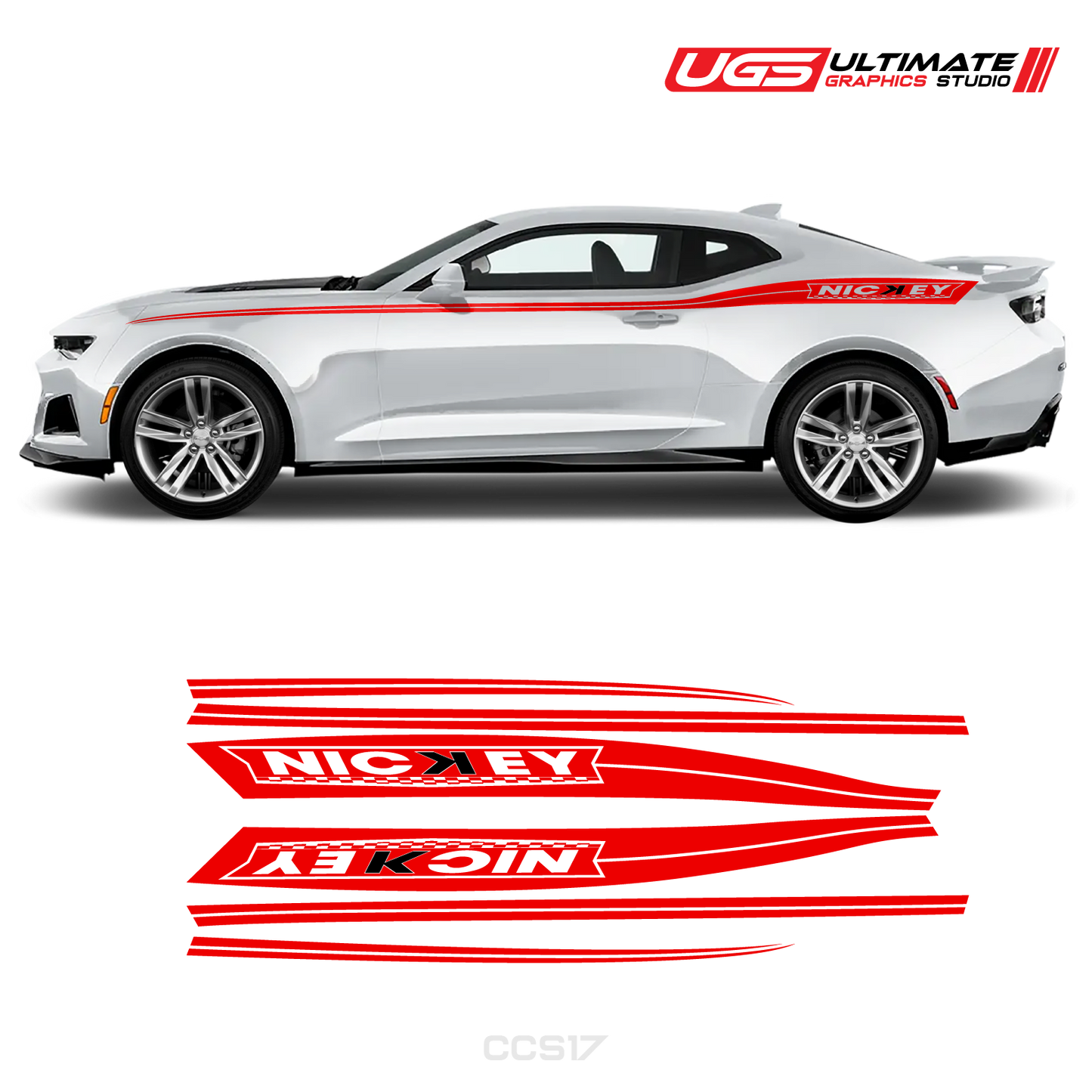 Chevrolet Camaro Nickey Stripes