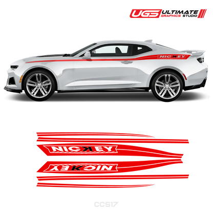 Chevrolet Camaro Nickey Stripes