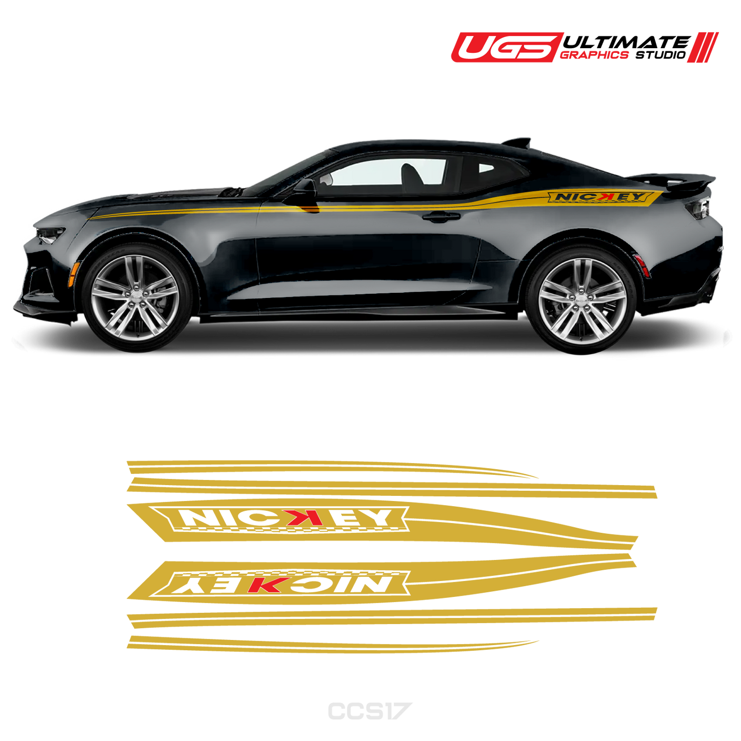 Chevrolet Camaro Nickey Stripes
