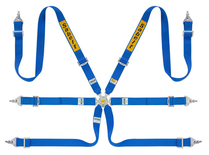 Sabelt Steel Saloon Rally 6-Point Harness
