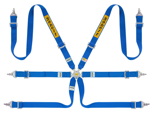 Sabelt Steel Saloon Rally 6-Point Harness