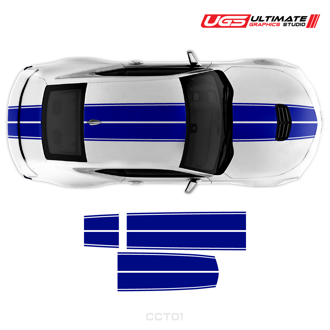 Chevrolet Camaro Top Double Stripes