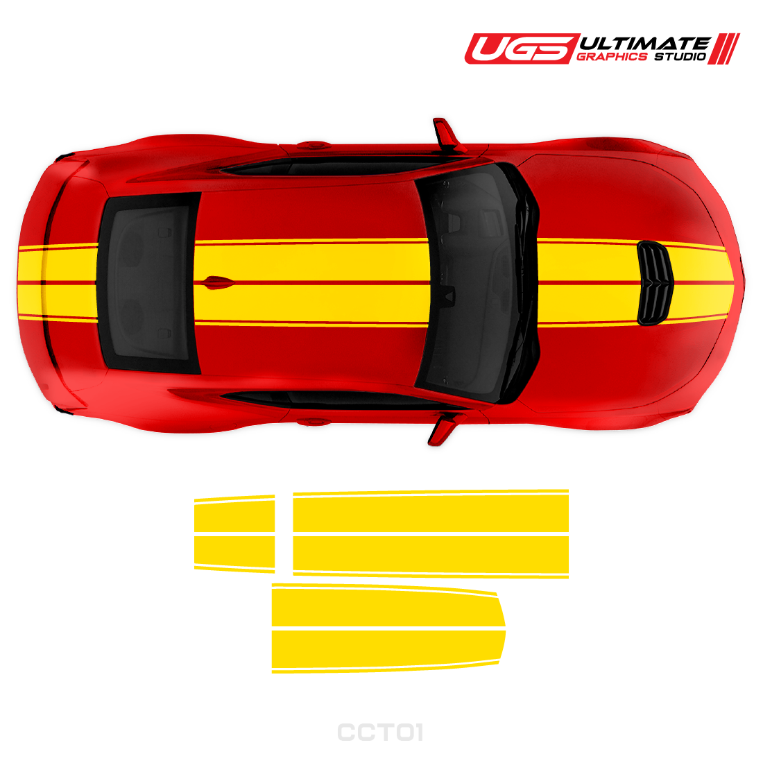Chevrolet Camaro Top Double Stripes