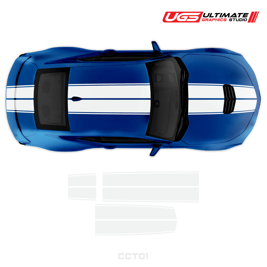 Chevrolet Camaro Top Double Stripes