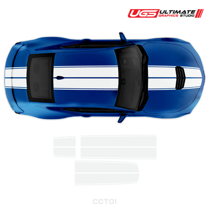 Chevrolet Camaro Top Double Stripes