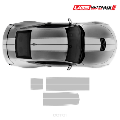 Chevrolet Camaro Top Double Stripes