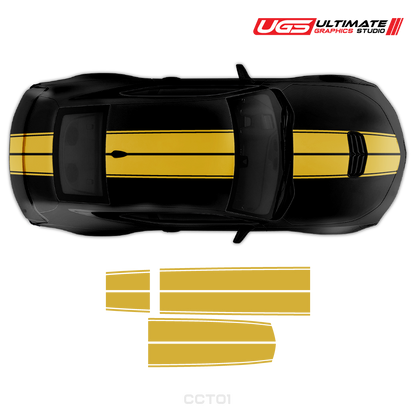 Chevrolet Camaro Top Double Stripes