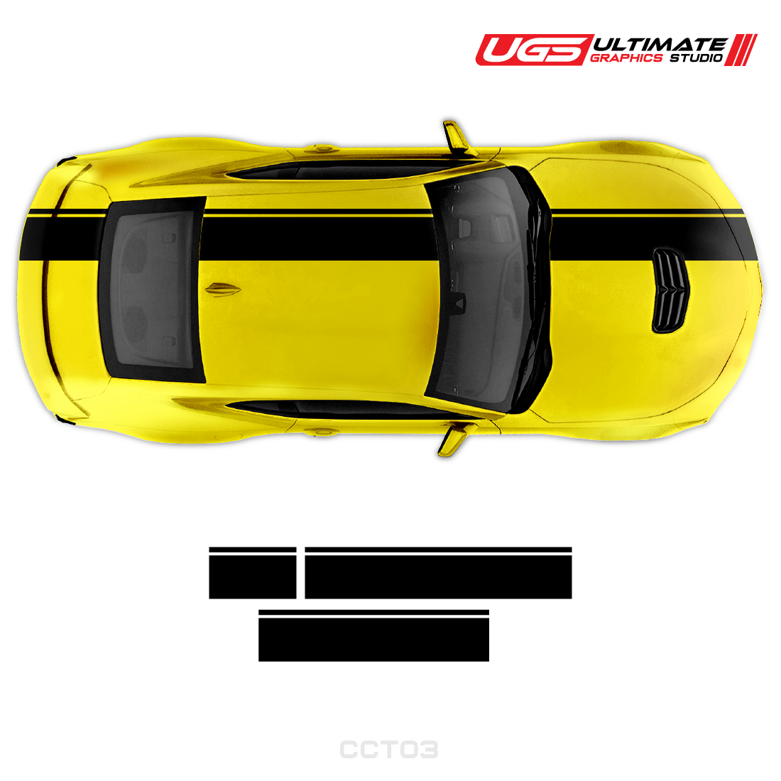 Chevrolet Camaro Racing Top Stripe