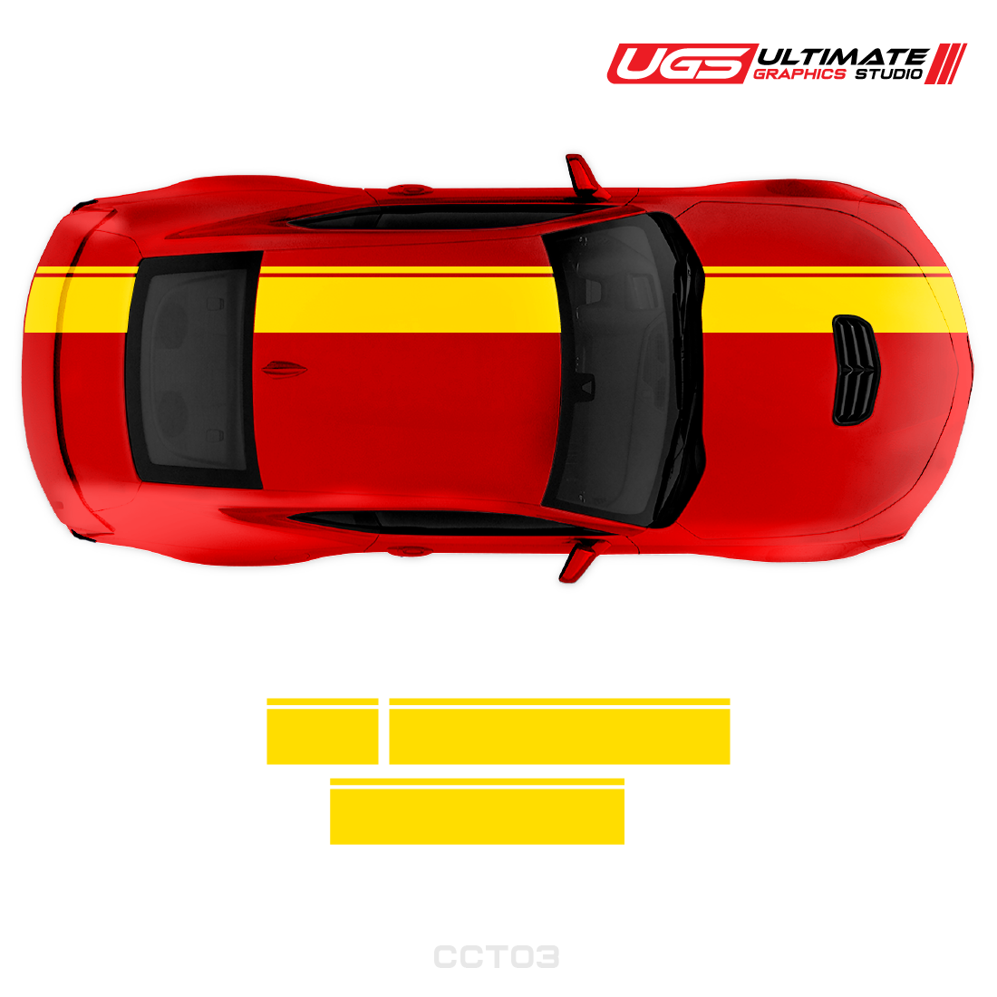 Chevrolet Camaro Racing Top Stripe