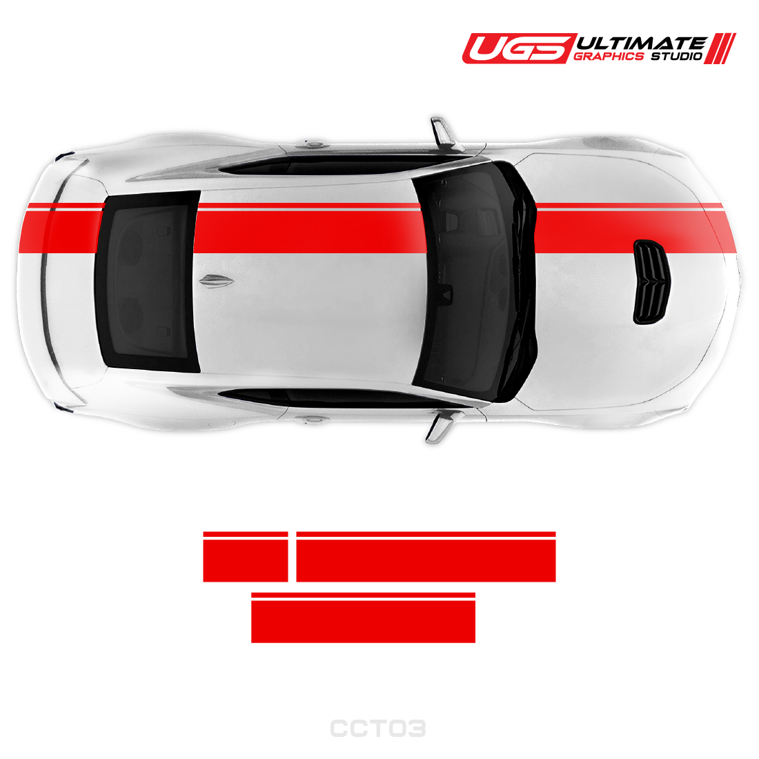 Chevrolet Camaro Racing Top Stripe