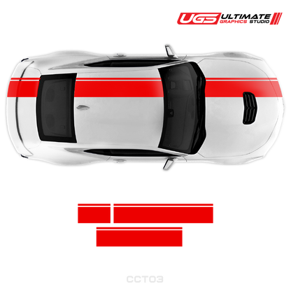 Chevrolet Camaro Racing Top Stripe