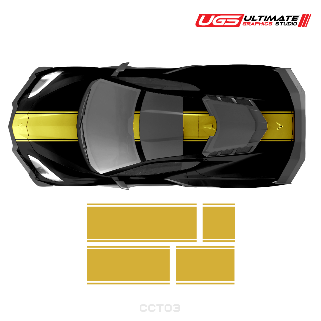 Corvette Racing Stripes