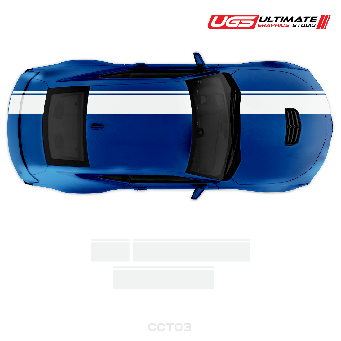 Chevrolet Camaro Racing Top Stripe